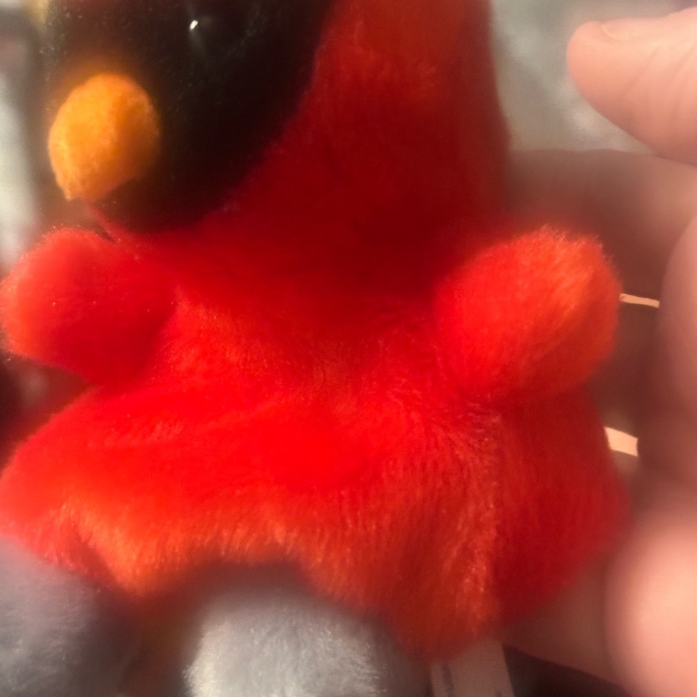 Red Cardinal Stuffed Animal Plush Toy - Picture 4 of 8